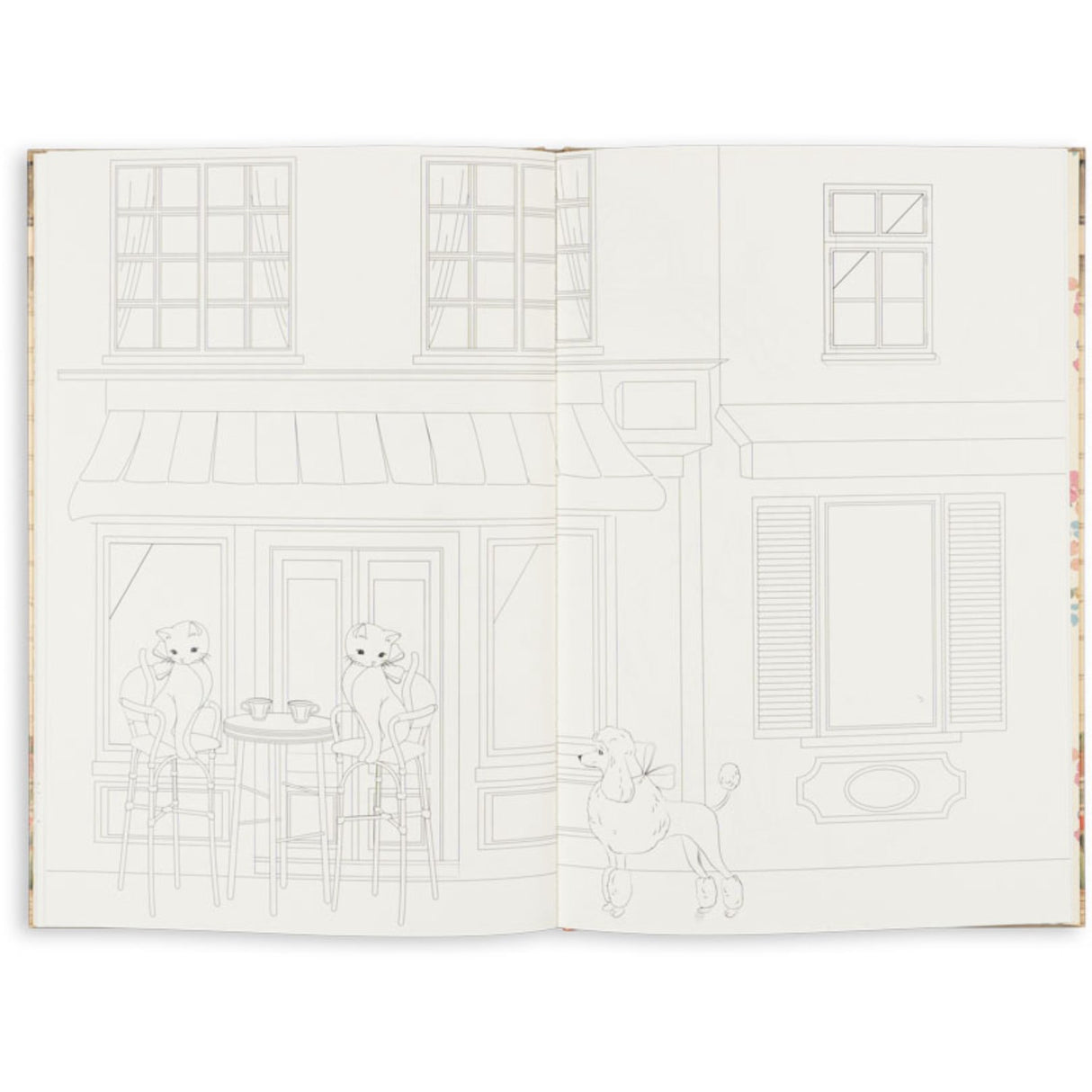 Konges Sløjd Multi House Of Flowers Painting Bok Fsc