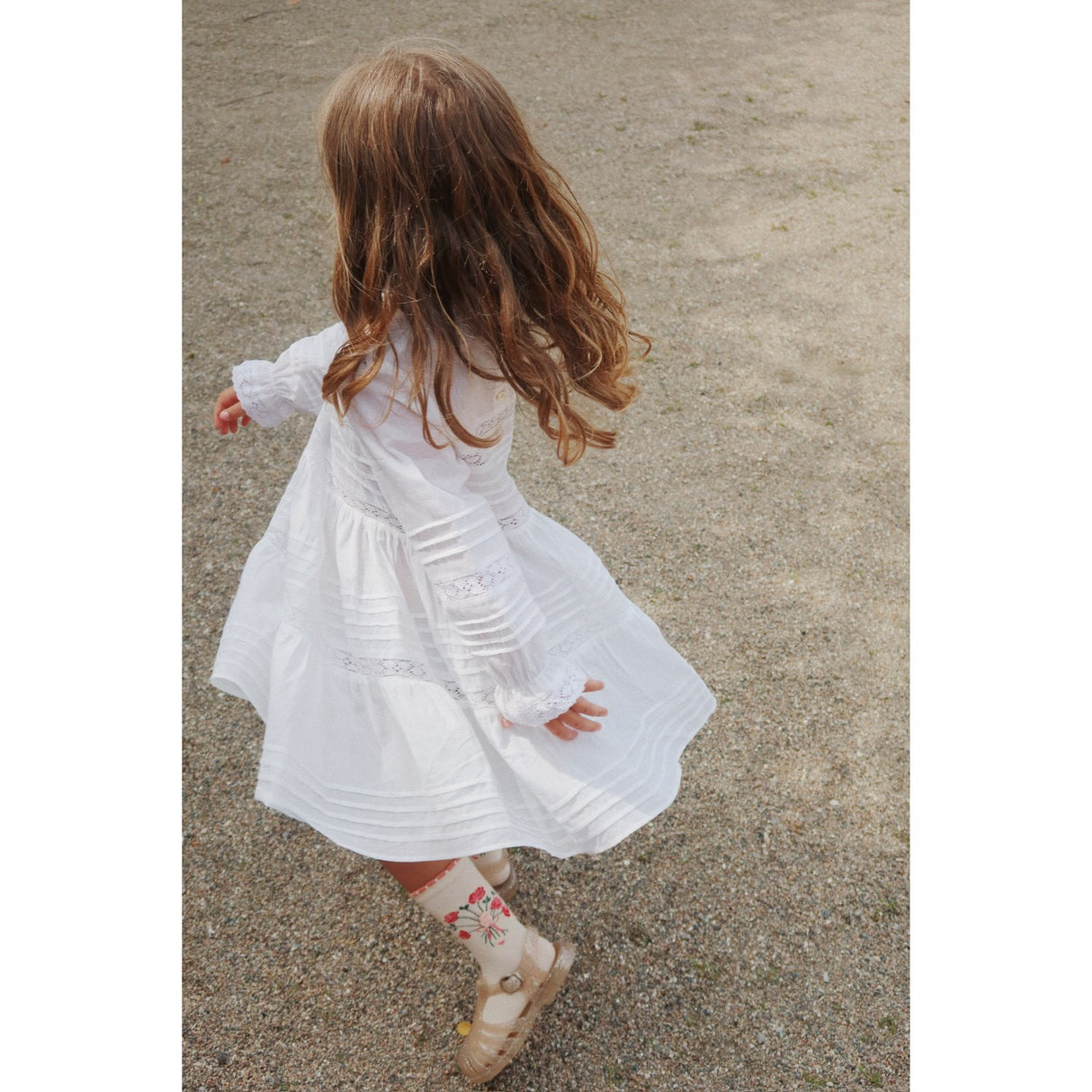 Konges Sløjd Optic White Orchid Klänning Gots