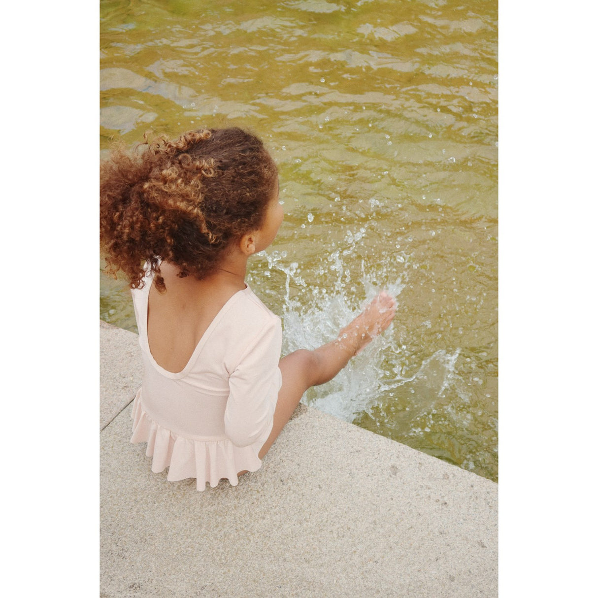 Konges Sløjd Evening Sand Jade Ls Baddräkt