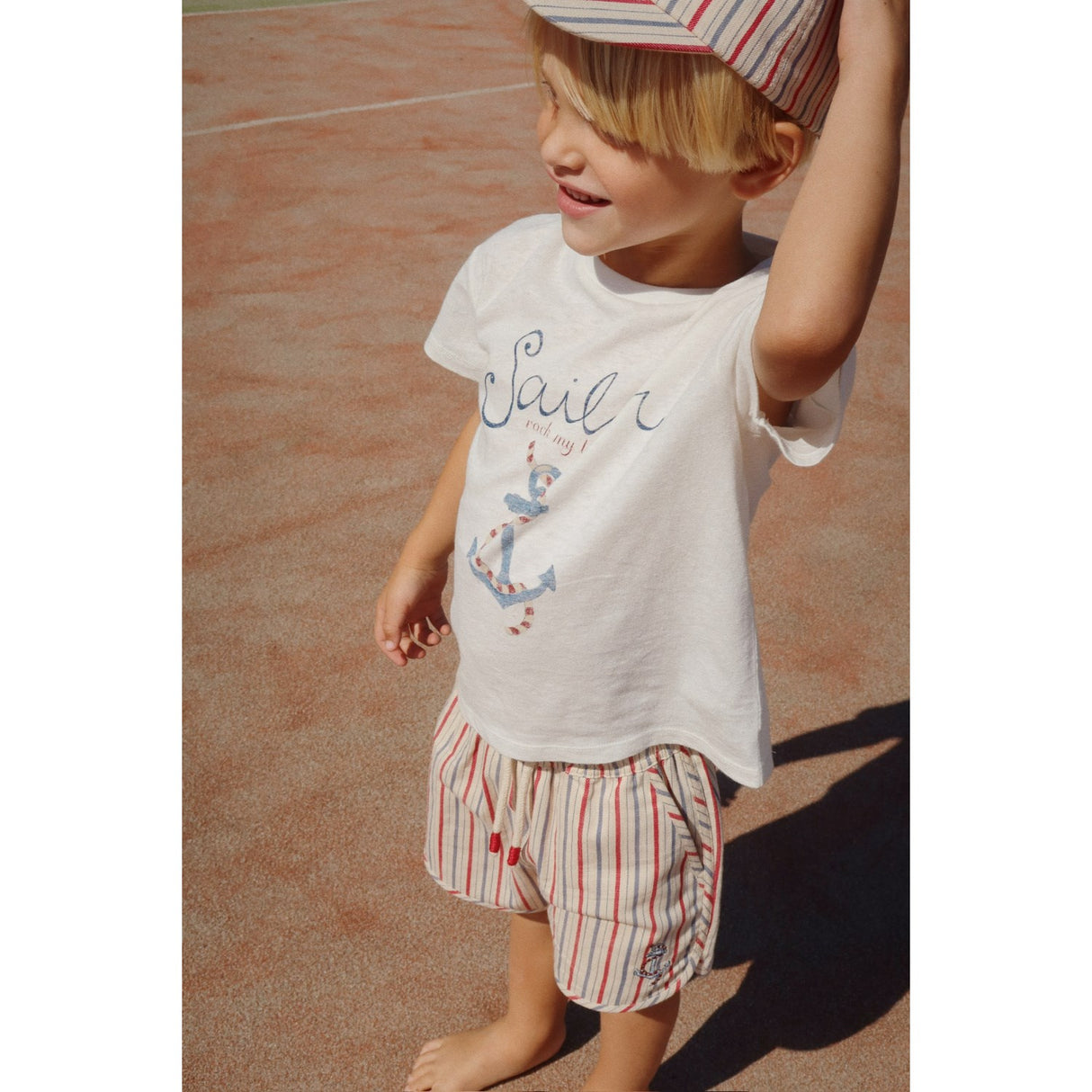 Konges Sløjd Antique Stripe Marlon Shorts Gots