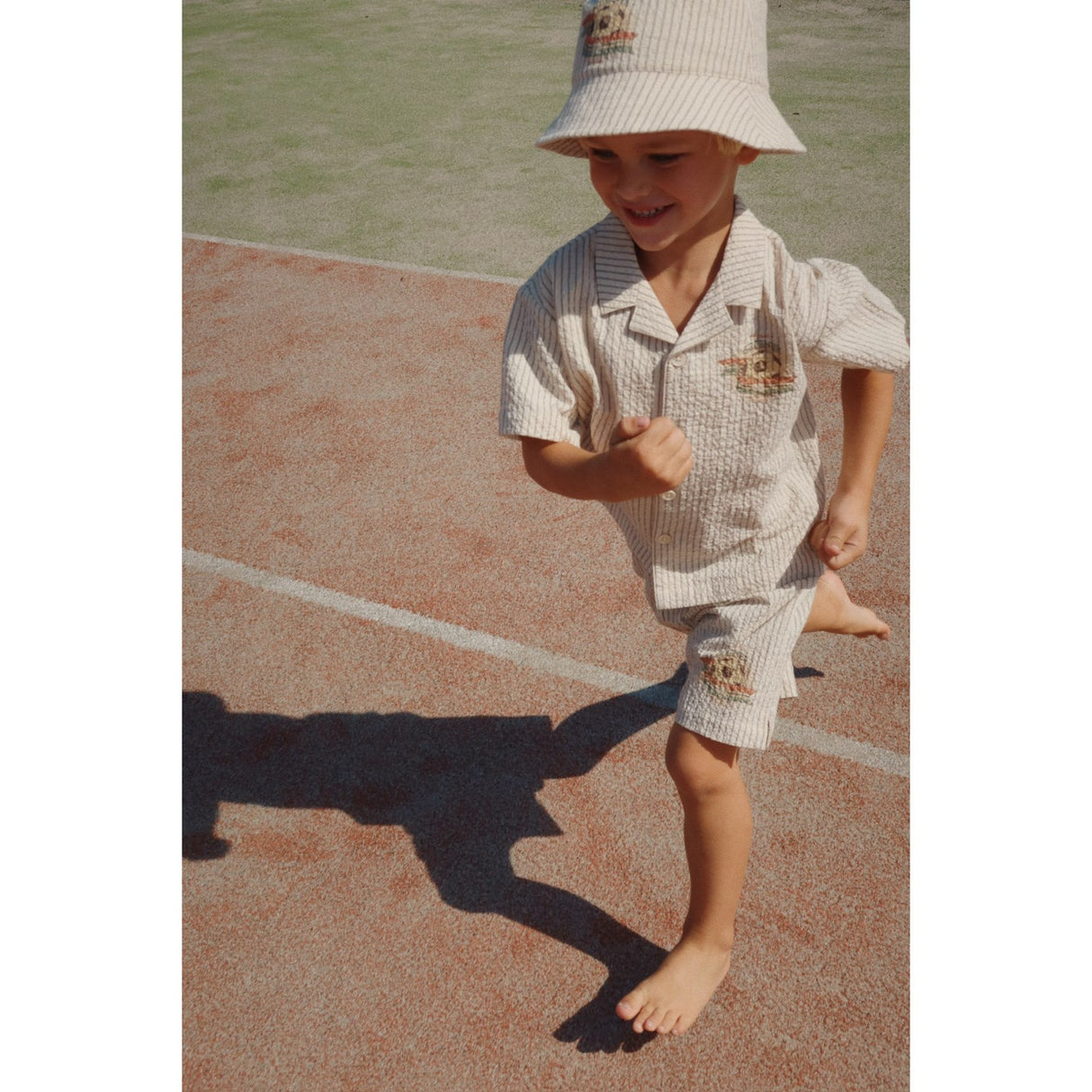 Konges Sløjd Stripe Bluie Elliot Hink Mössa Gots