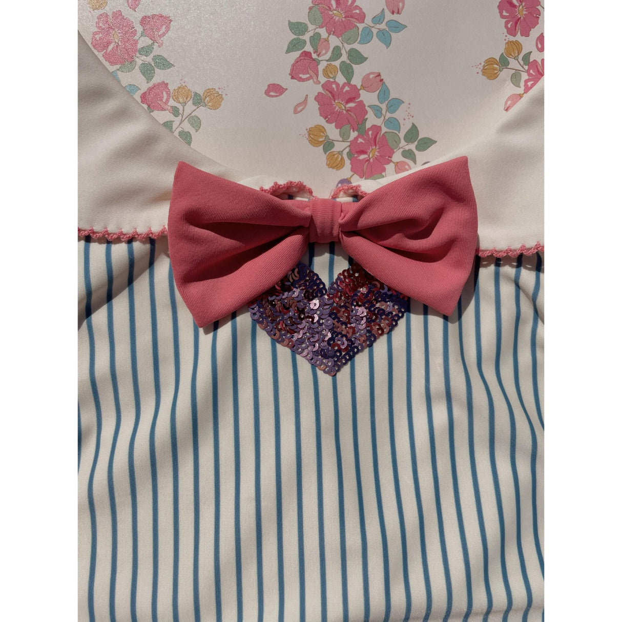 Konges Sløjd Blue Stripe Gina Baddräkt Grs