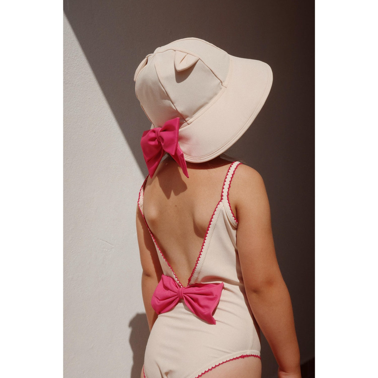 Konges Sløjd Soft Pink Kitty Baddräkt Grs