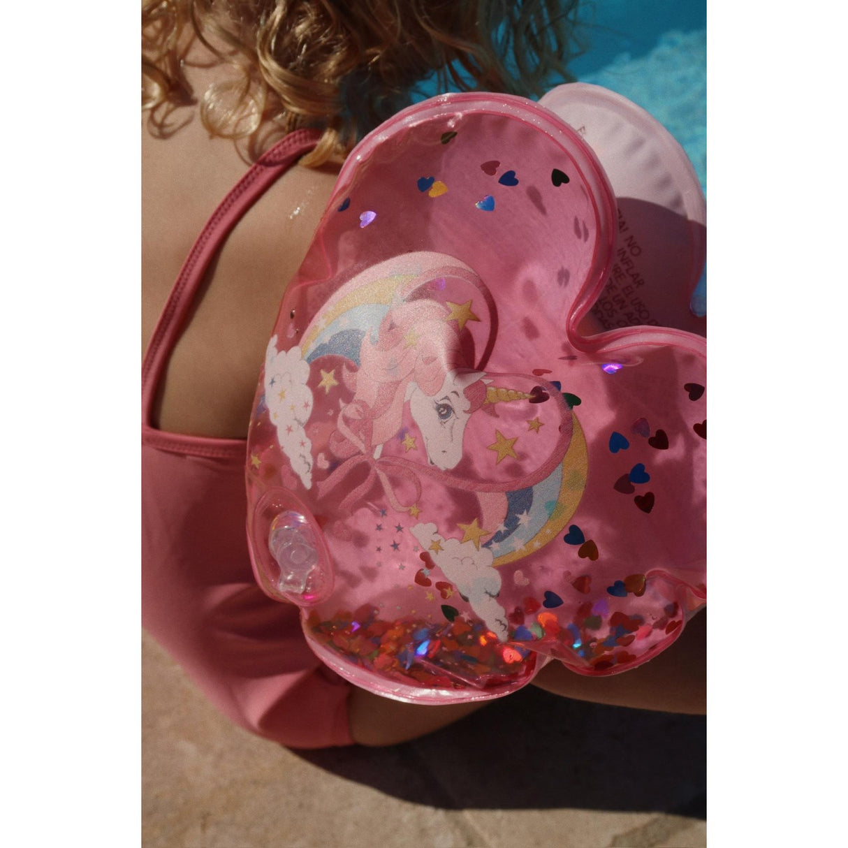 Konges Sløjd Horn Stars Water Wings Heart Transparent