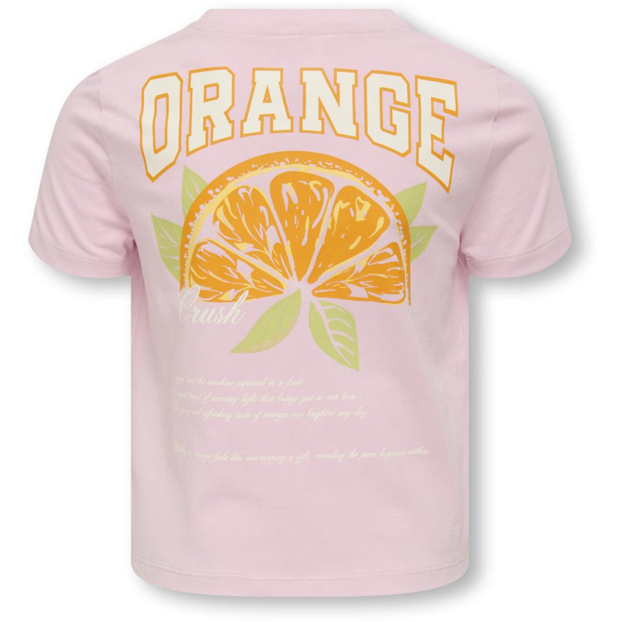 kids ONLY Roseate Spoonbill Orange Kogannbel-Sun Life S/S Kort Tee Cs Jrs