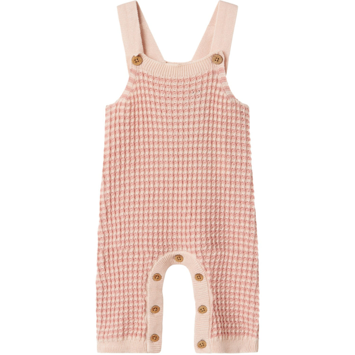 Lil'Atelier Misty Rose Nbfhalma Loose Stickad Overall Lil