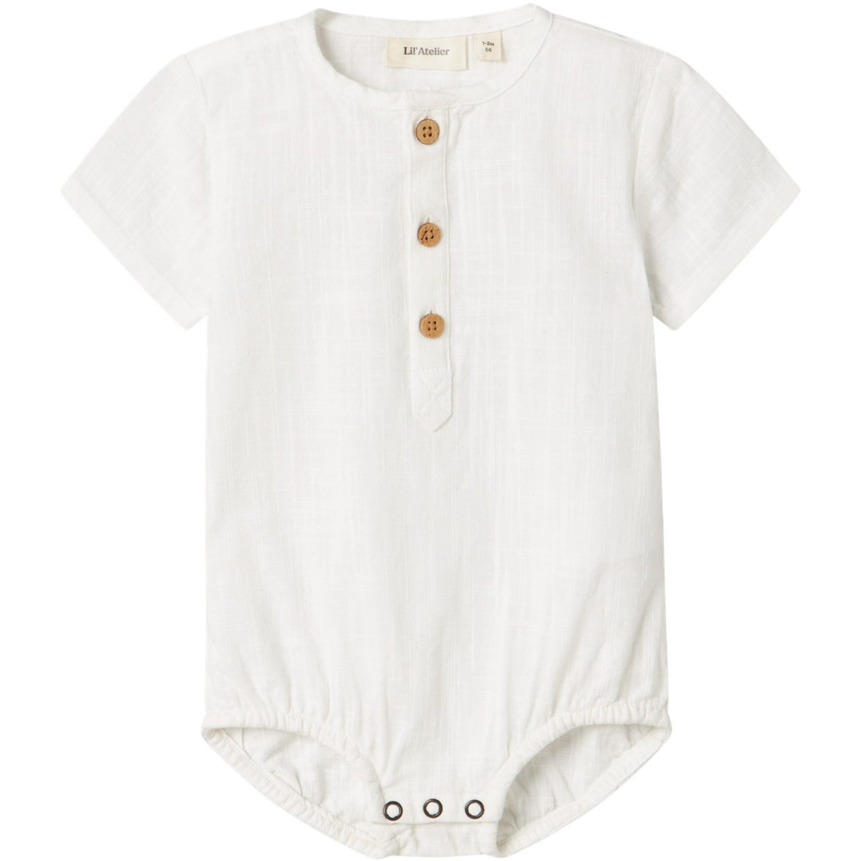 Lil'Atelier Coconut Milk Nbmhugo Ss Loose Body Skjorta Lil