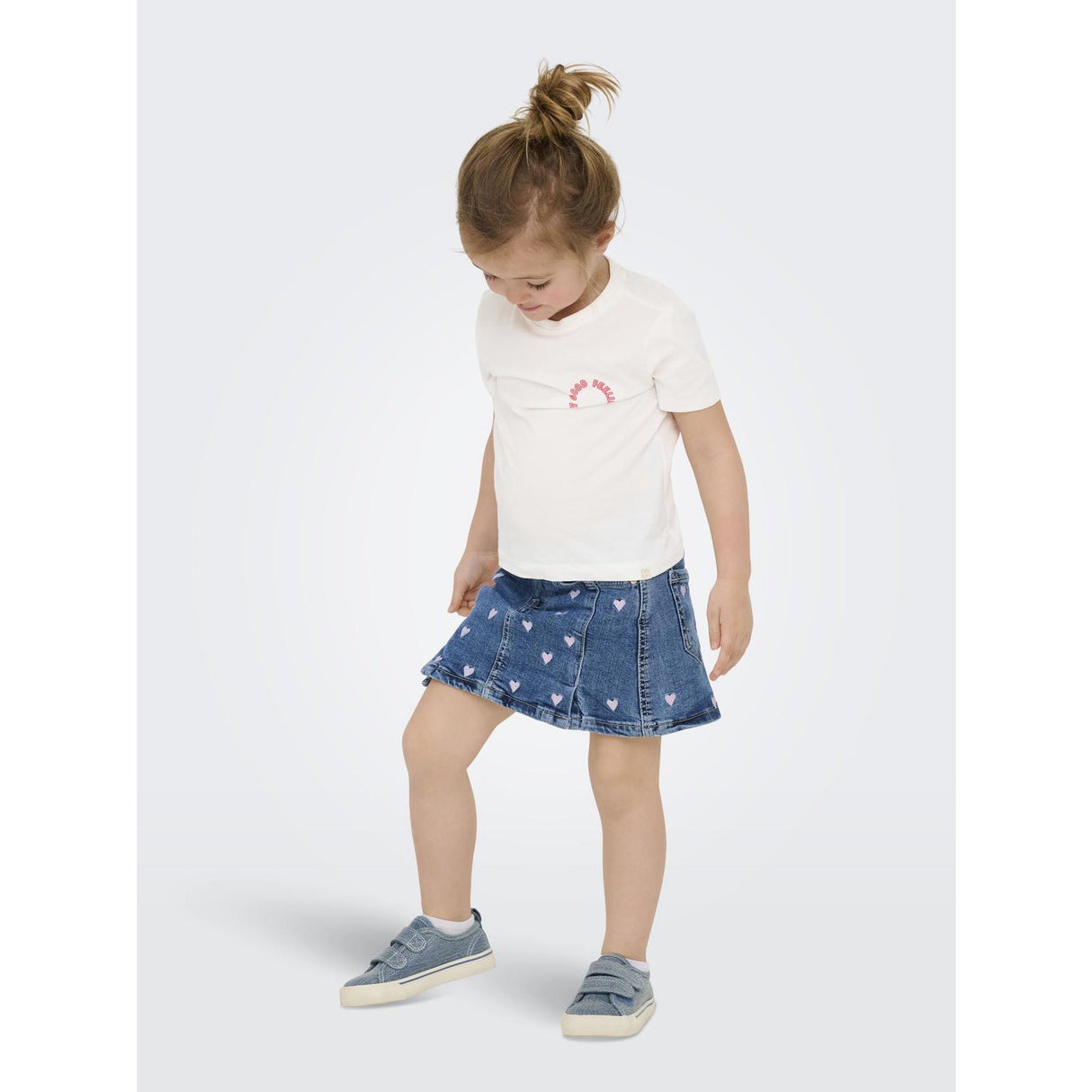 Kids ONLY MINI Cloud Dancer Cute Kmgcandy Life S/S Reg Printed Tee Jrs