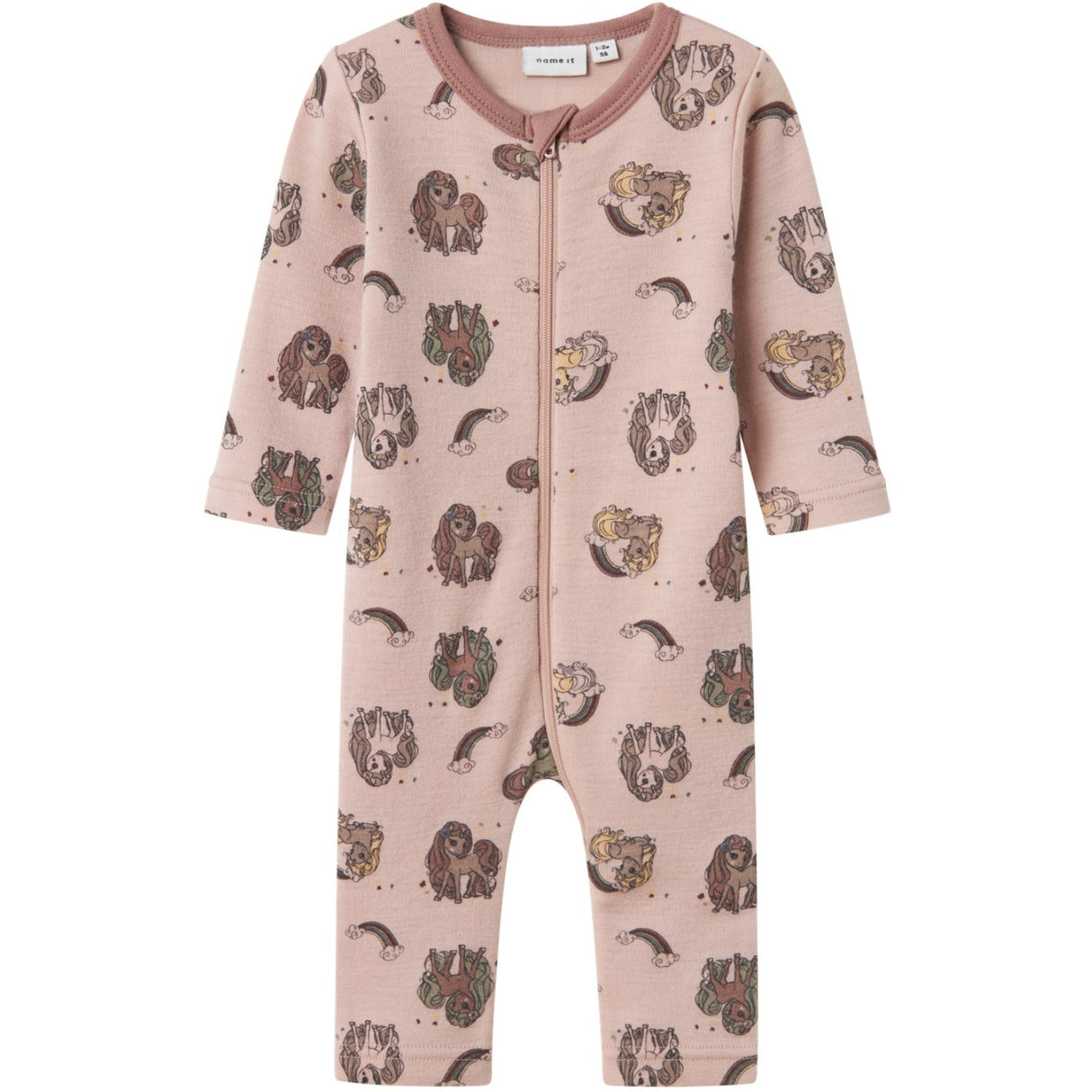 Name It Shadow Gray Unicorn Nbfwillit Ull Ls Dräkt