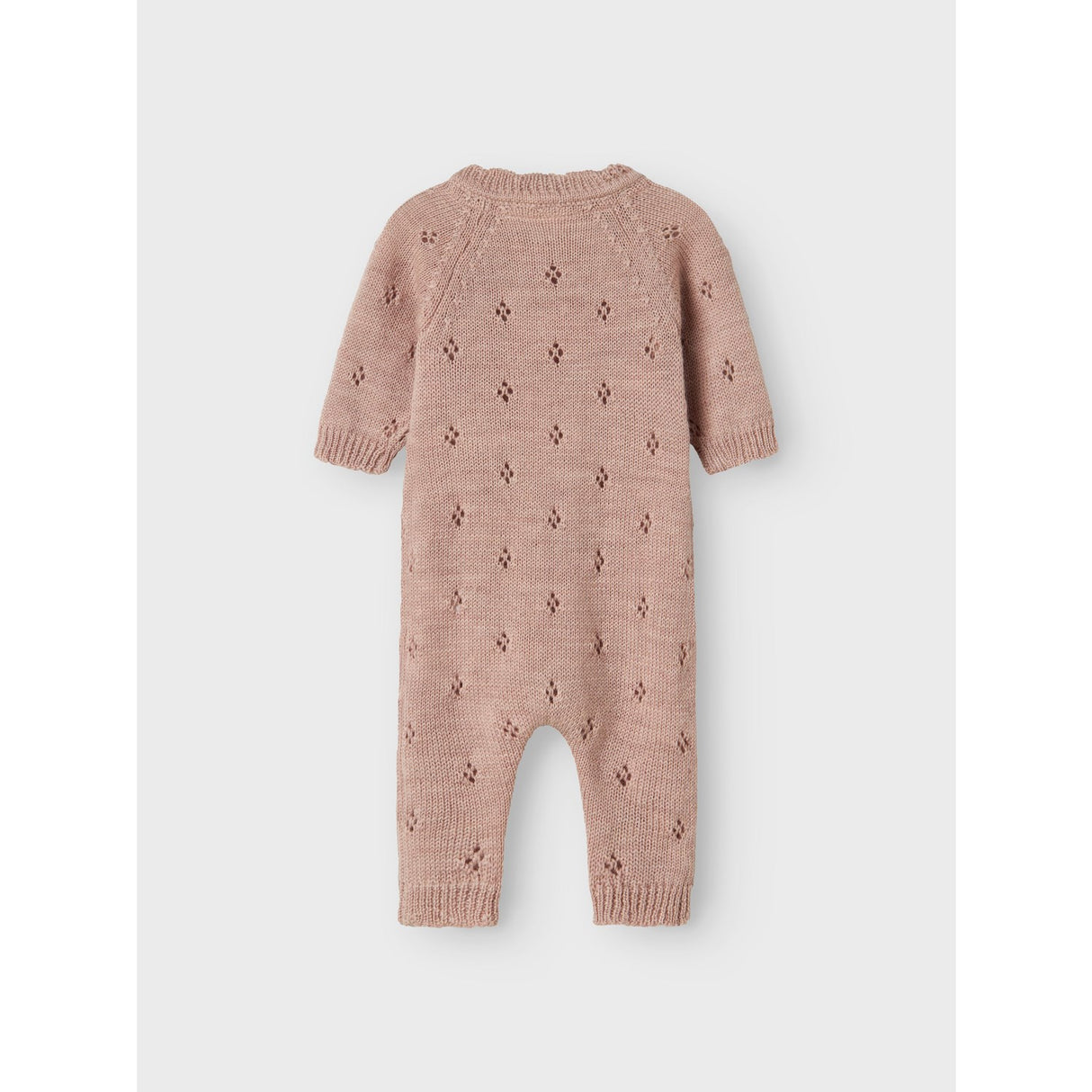 Name It Shadow Gray Nbfwrilla Ull Ls Stickad Dräkt