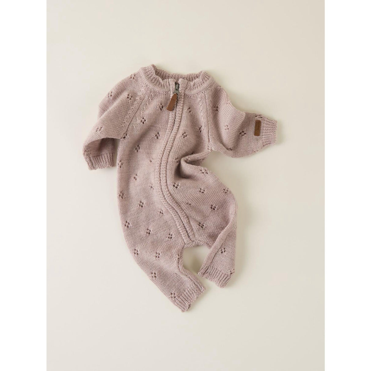 Name It Shadow Gray Nbfwrilla Ull Ls Stickad Dräkt