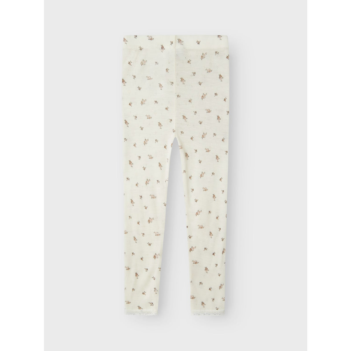 Name It Snow White Small Flowers Nmfwang Ull Needle Leggings Noos