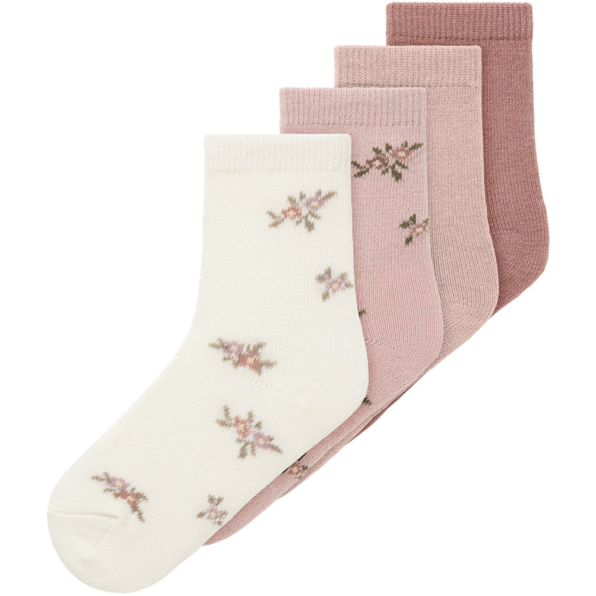 Name It Shadow Gray Nmfwak Wo/Bl 4P Strumpor