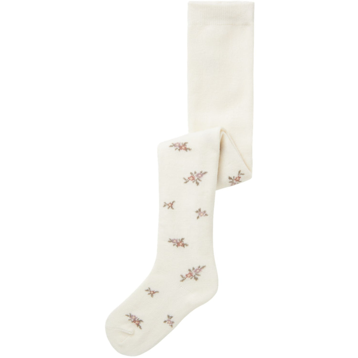 Name It Snow White Small Flowers Nmfwak Wo/Bl Strumpbyxar Aoj