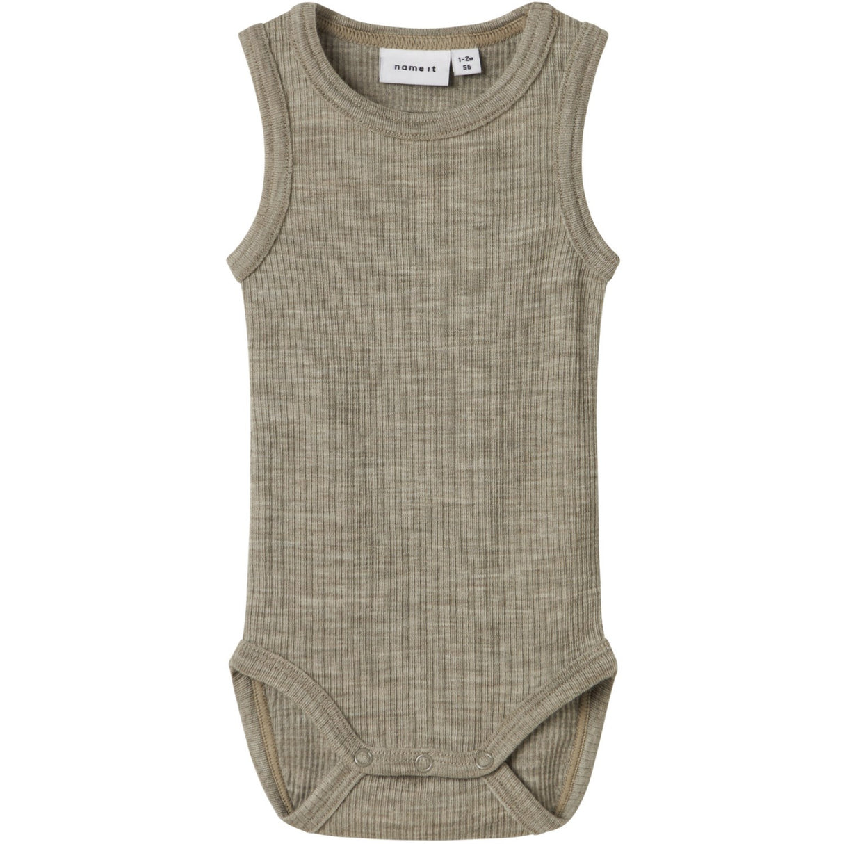 Name It Dried Sage Nbnwax Ull Rib Tank Body