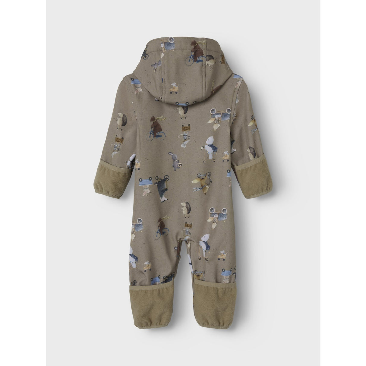 Name It Silver Mink Go Nbnalfa08 Softshell Dräkt Aop Fo