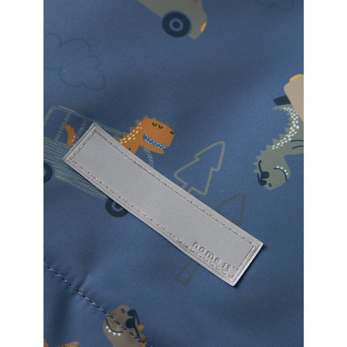 Name It Vintage Indigo Dino Car Nmmmax Pa Jacka Aop Noos