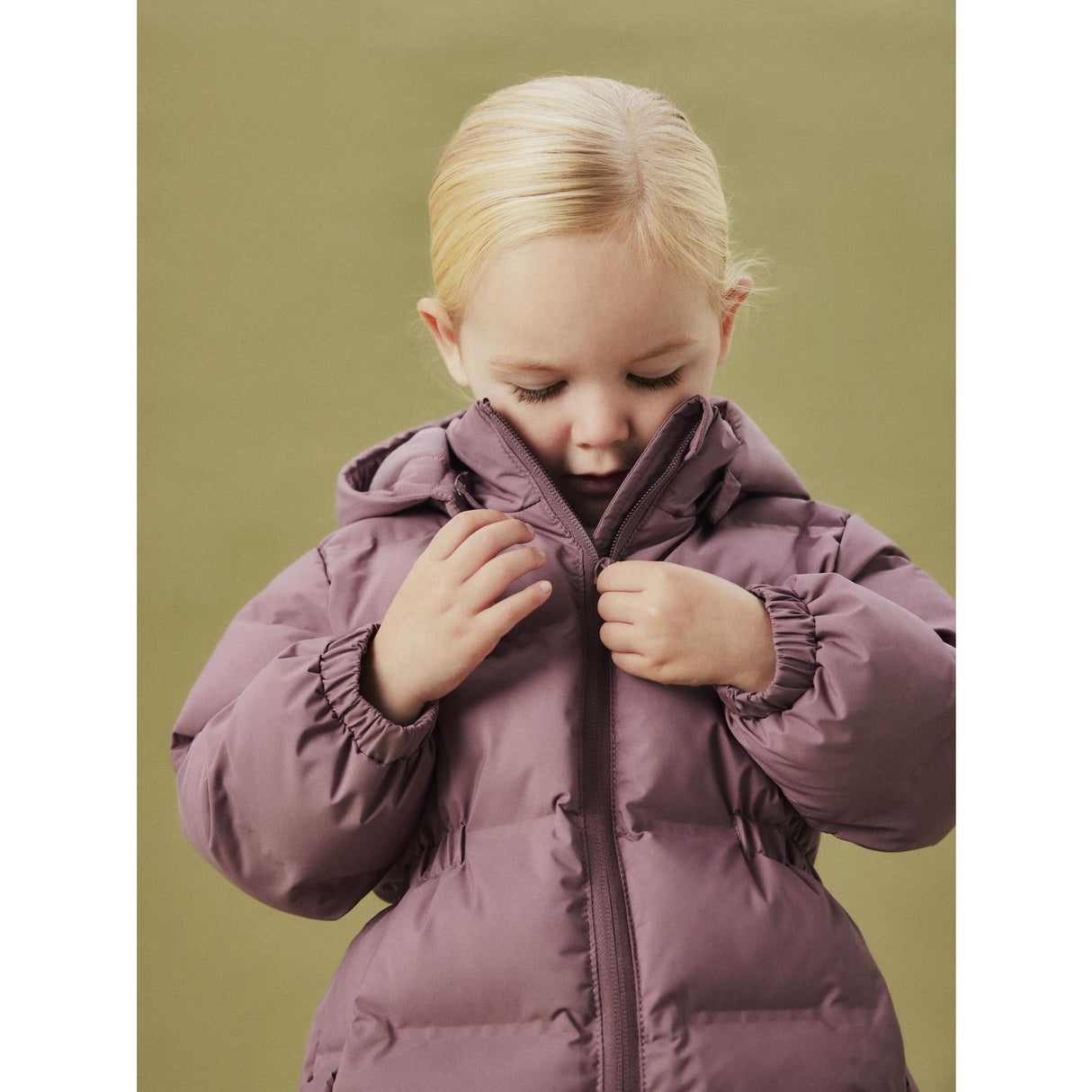Name It Grape Shake Nmfmusk Puffer Jacka Tb