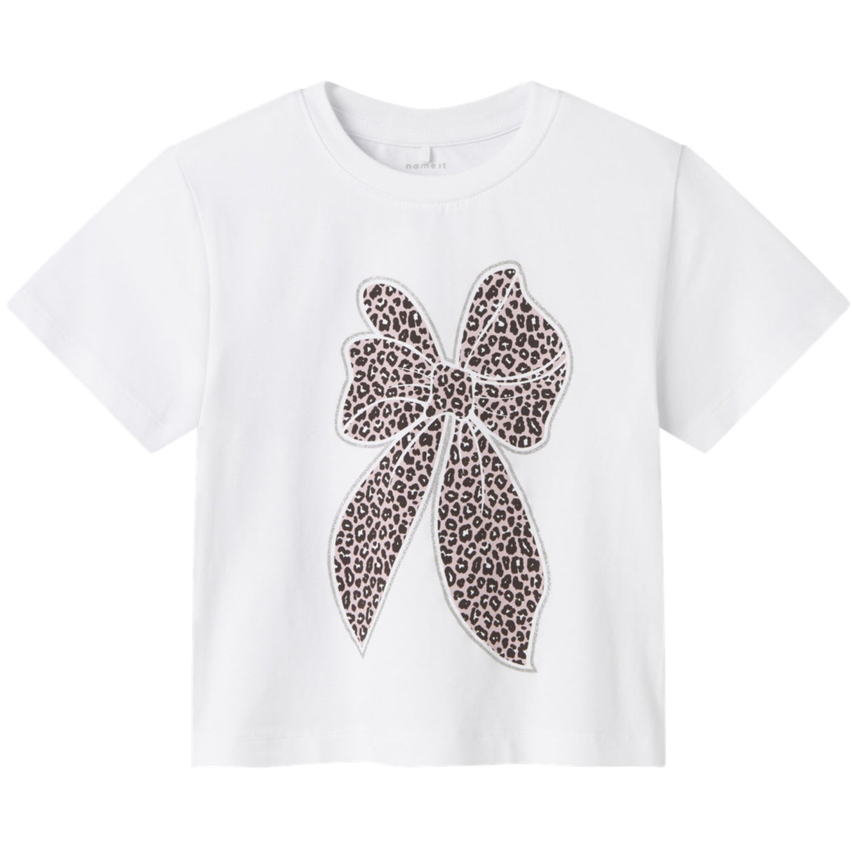 Name It Bright White Nmfleoanja Ss Nreg Topp