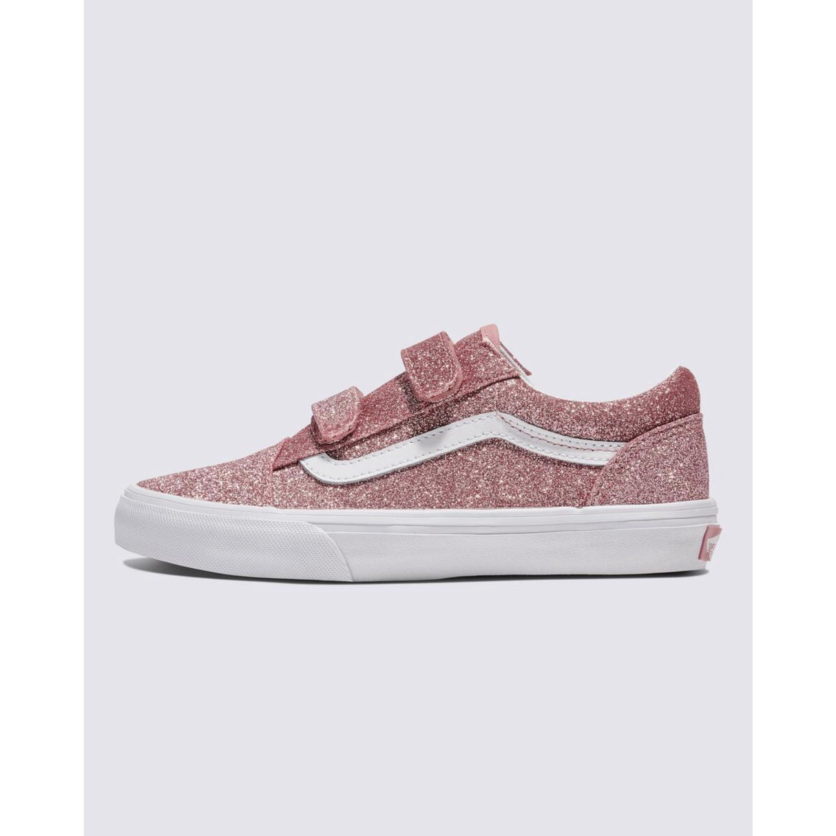 VANS Rose Gold Old Skool V Glitter