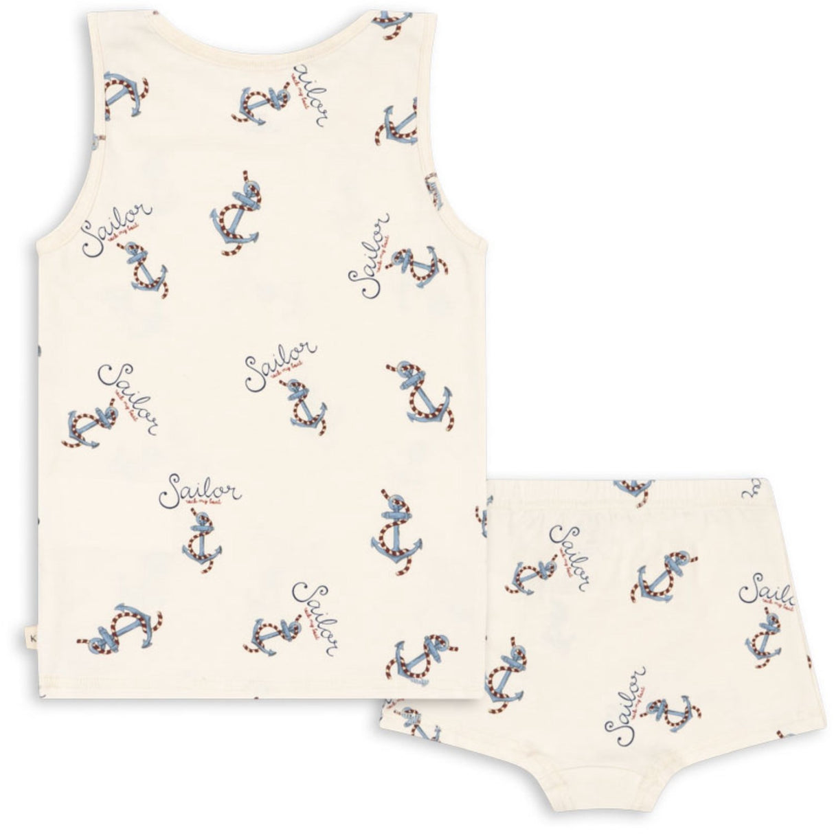 Konges Sløjd Rock My Boat Basic Tank Underkläder Set Gots