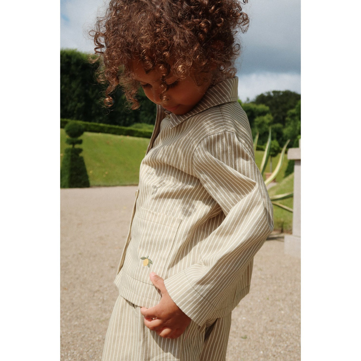 Konges Sløjd Tea Stripe Frankie Över Skjorta Gots