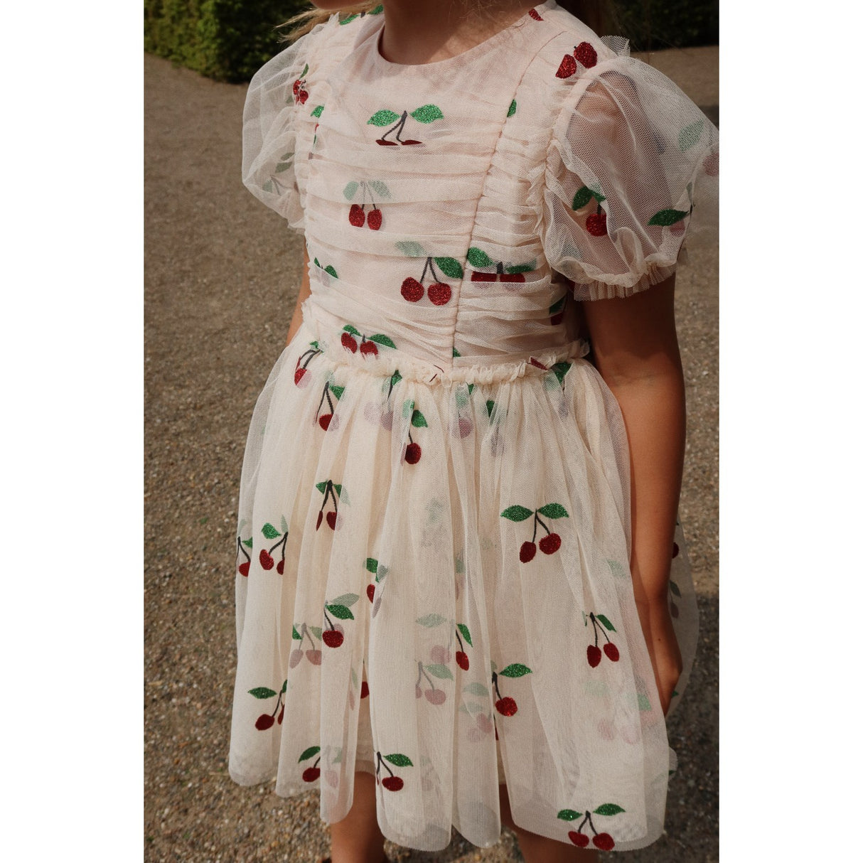 Konges Sløjd Ma Grande Cerise Glitter Tullie Klänning