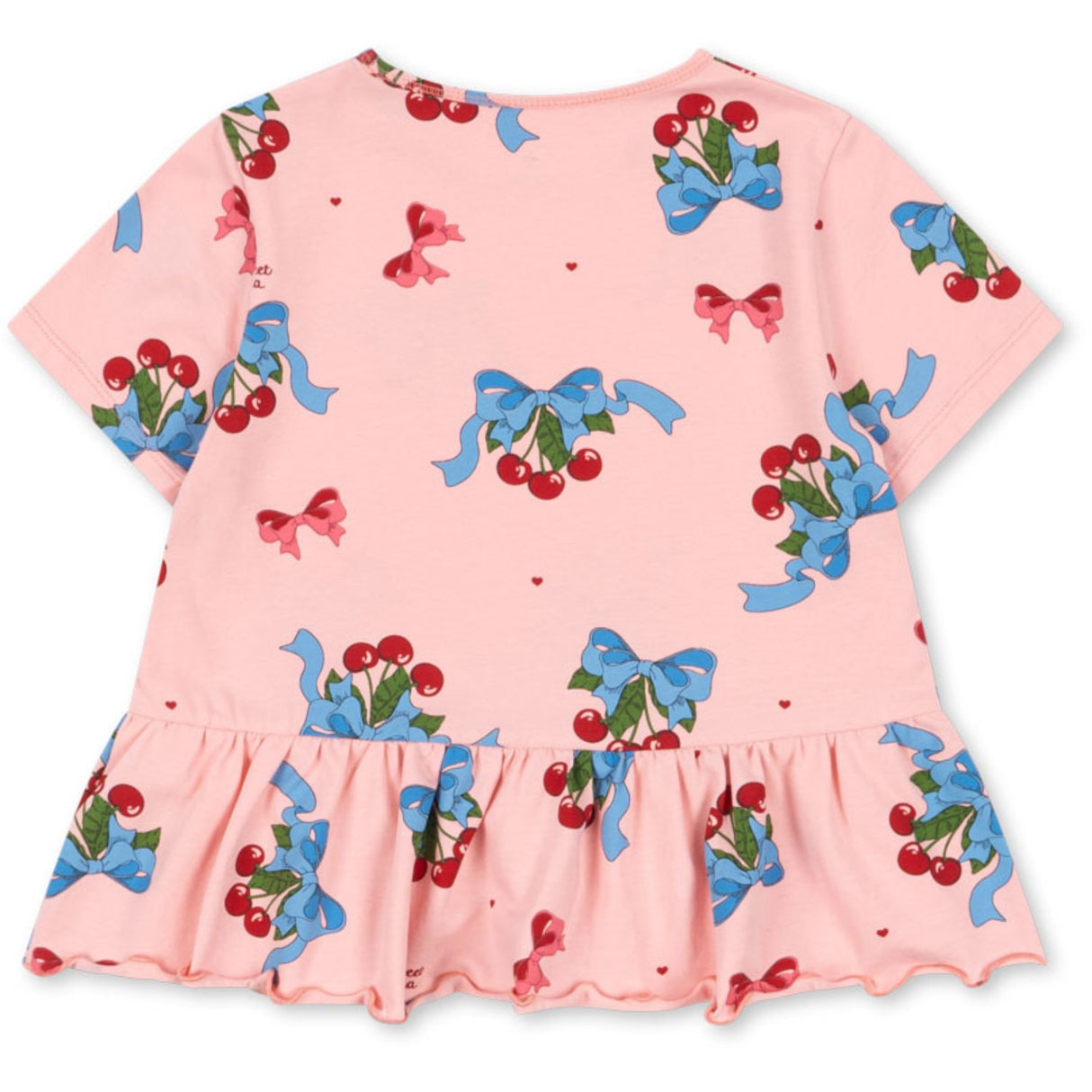 Konges Sløjd Amarena Basic Frill Tee Gots