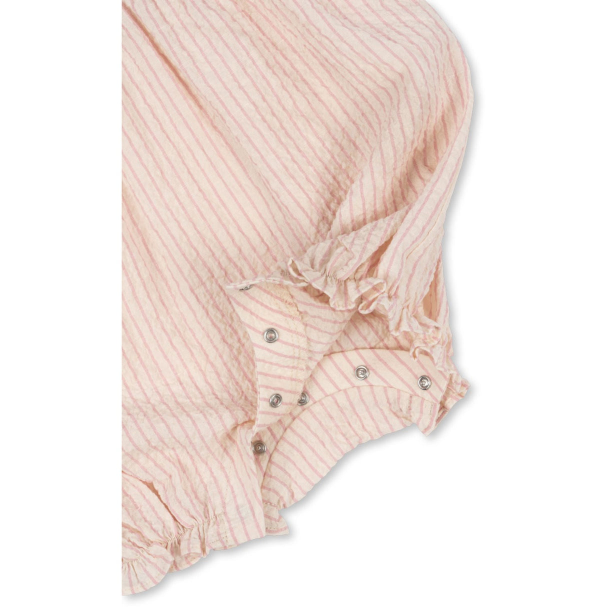 Konges Sløjd Peony Stripe Ellie Frill Romper Gots