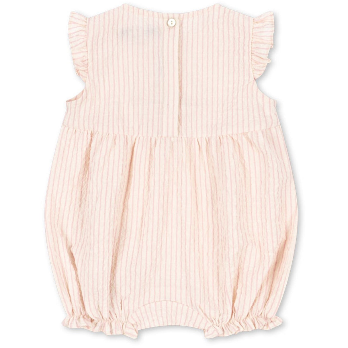 Konges Sløjd Peony Stripe Ellie Frill Romper Gots
