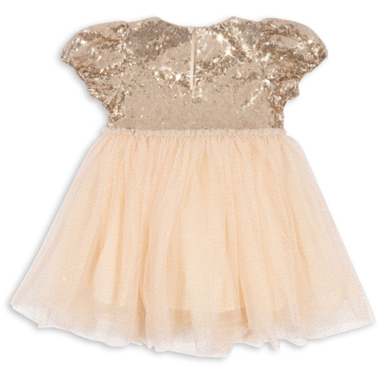 Konges Sløjd Gold Blush Starla Puff Sleeve Klänning