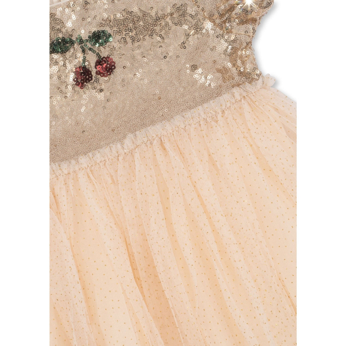 Konges Sløjd Gold Blush Starla Puff Sleeve Klänning
