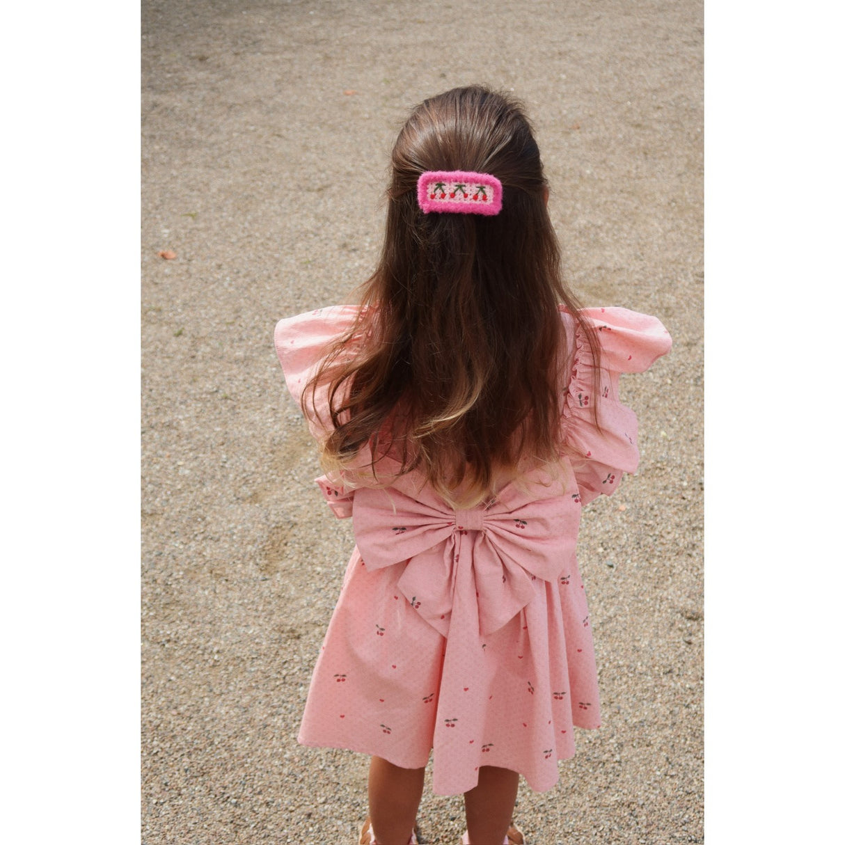 Konges Sløjd Cherry Coeur Evia Rosett Klänning Gots