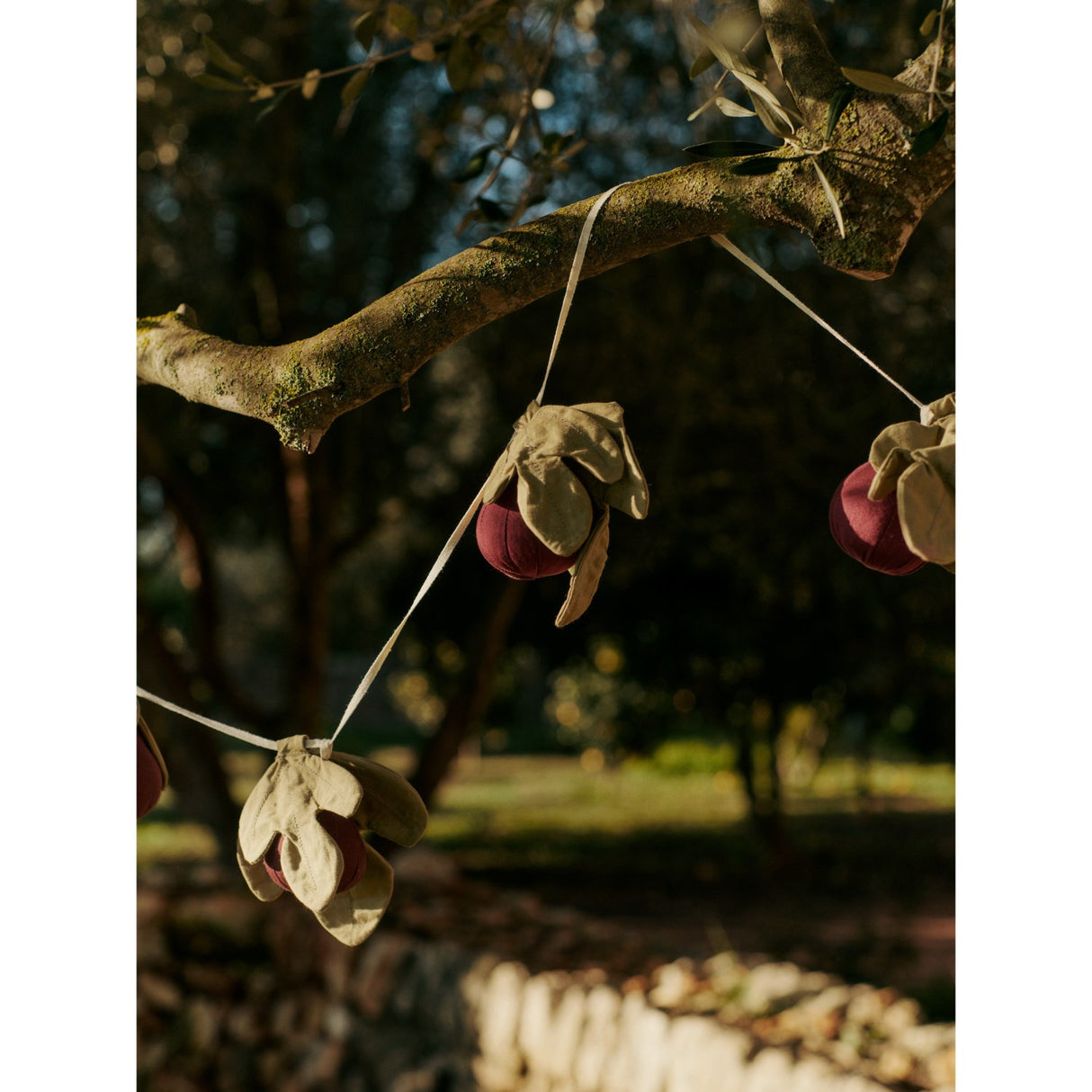 Ferm Living Mauve/Green Figs Krans