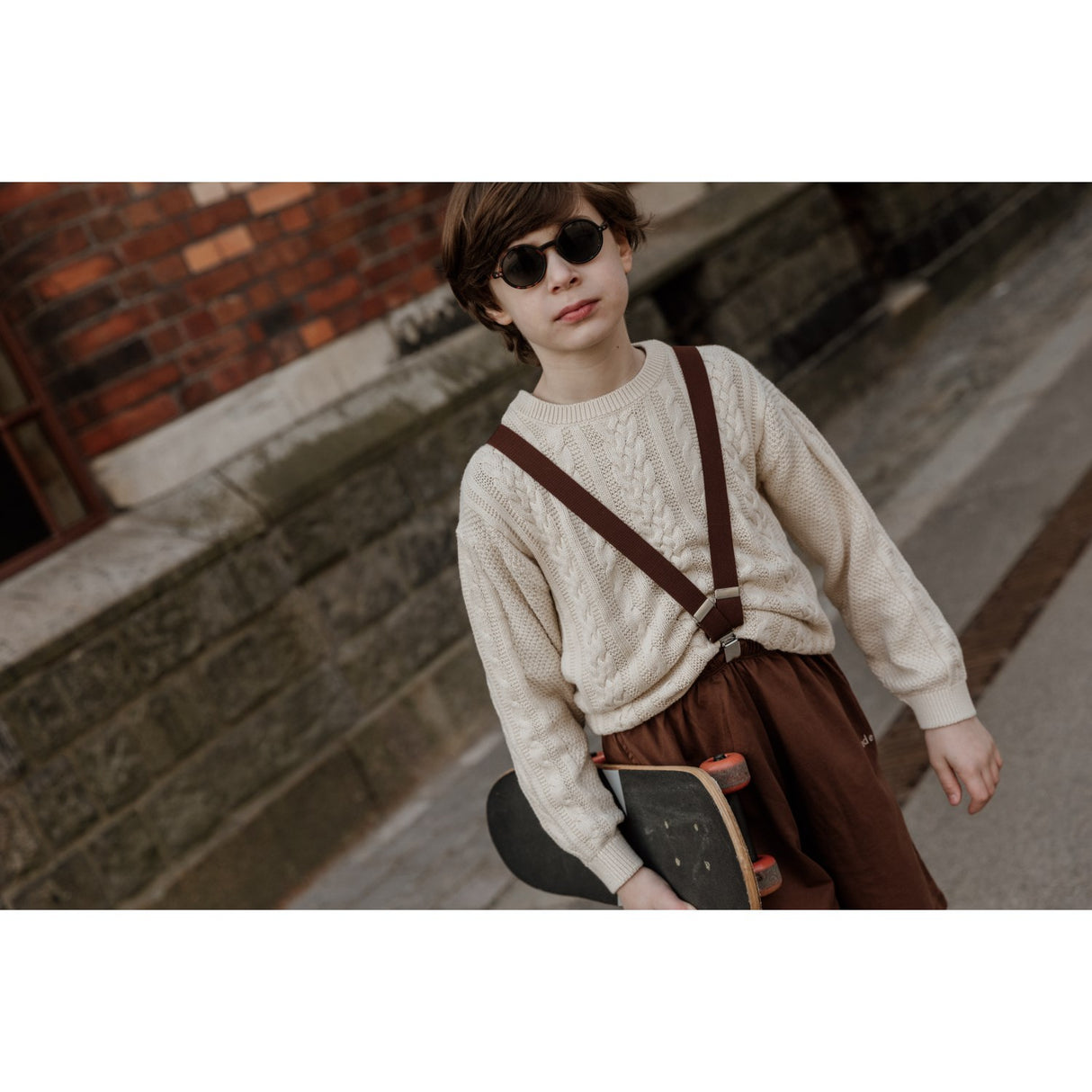 Silly Silas Chocolate Brown Kids' Braces