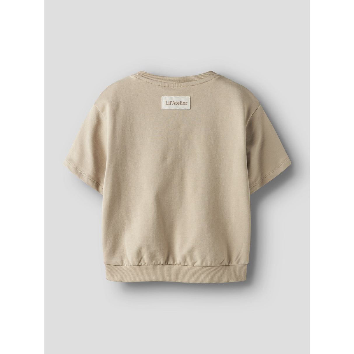 Lil'Atelier Irish Cream Nmmomads Ss Loose Sweat Lil