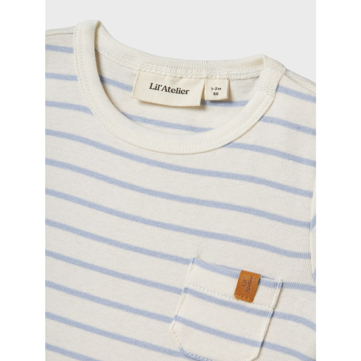 Lil'Atelier Zen Blue Nbmgeo Ari Ss Loose Dräkt Lil