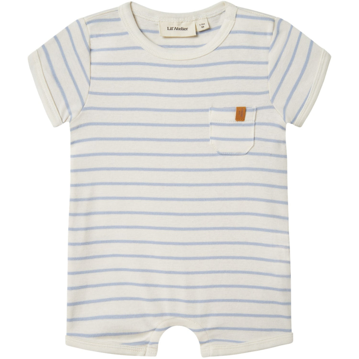 Lil'Atelier Zen Blue Nbmgeo Ari Ss Loose Dräkt Lil