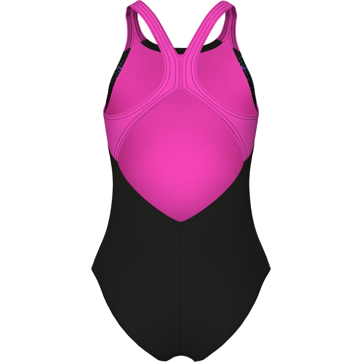 Arena Black Multi- Girl'S Arena Rhythm Baddräkt V Back L