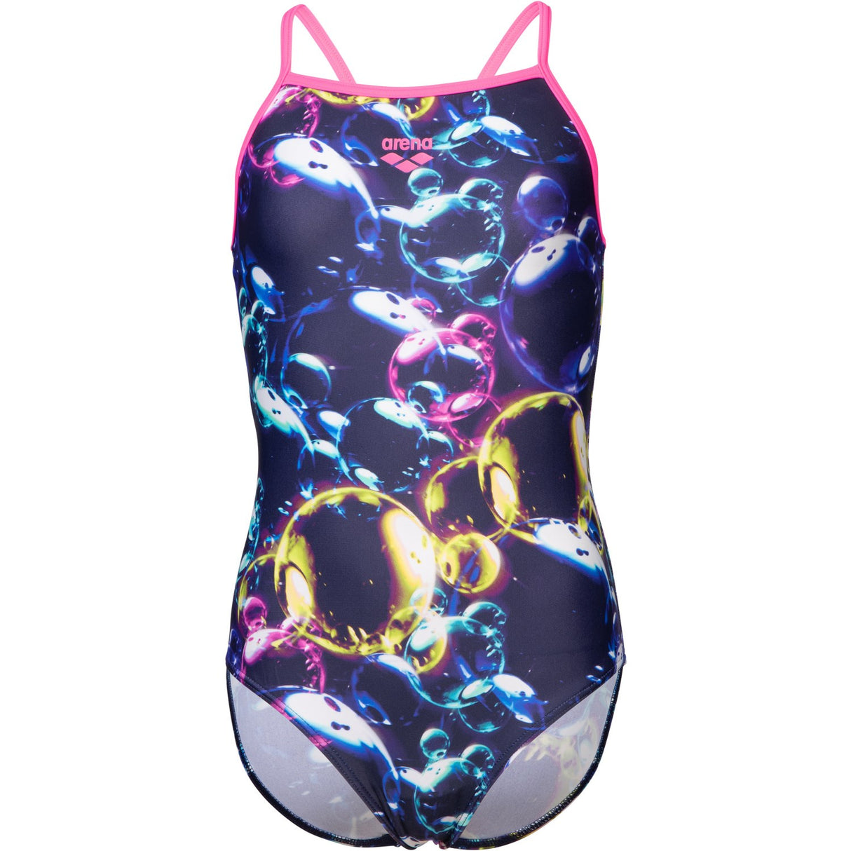 Arena Multi Girl'S Arena Soap Bubbles Baddräkt Light Drop Back