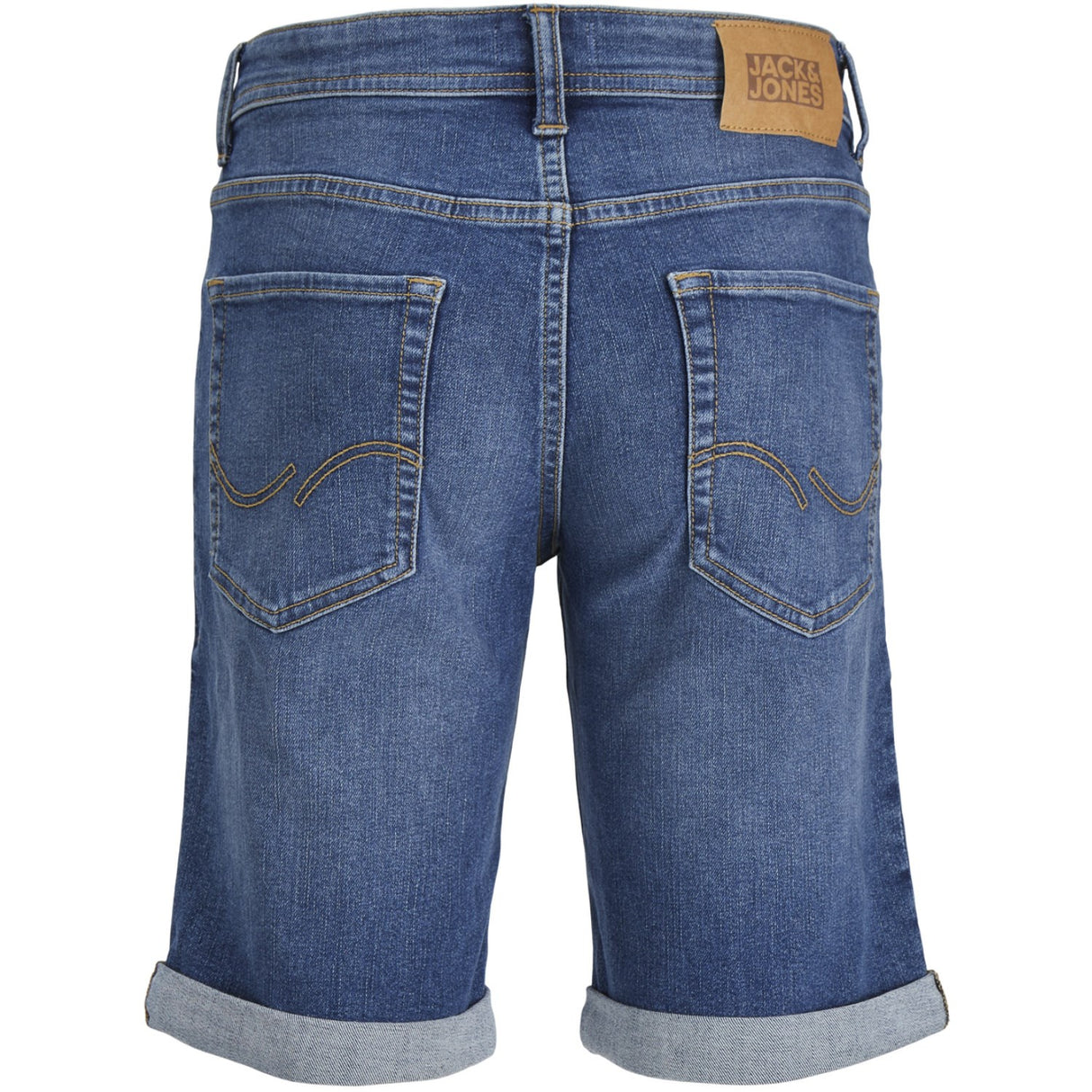 Jack & Jones Junior Blue Denim Jwhrick Jjoriginal Shorts Sq 327 Jnr