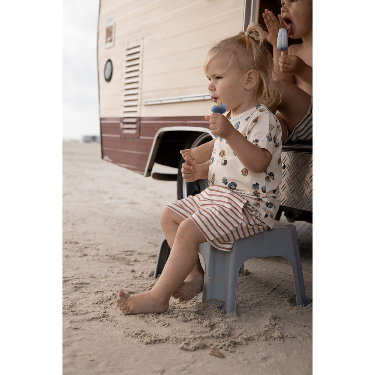 Petit Piao Clam T-Skjorta S/S Baggy Sum Printed