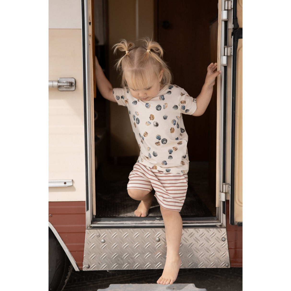 Petit Piao Withered Rose Shorts Sum Printed