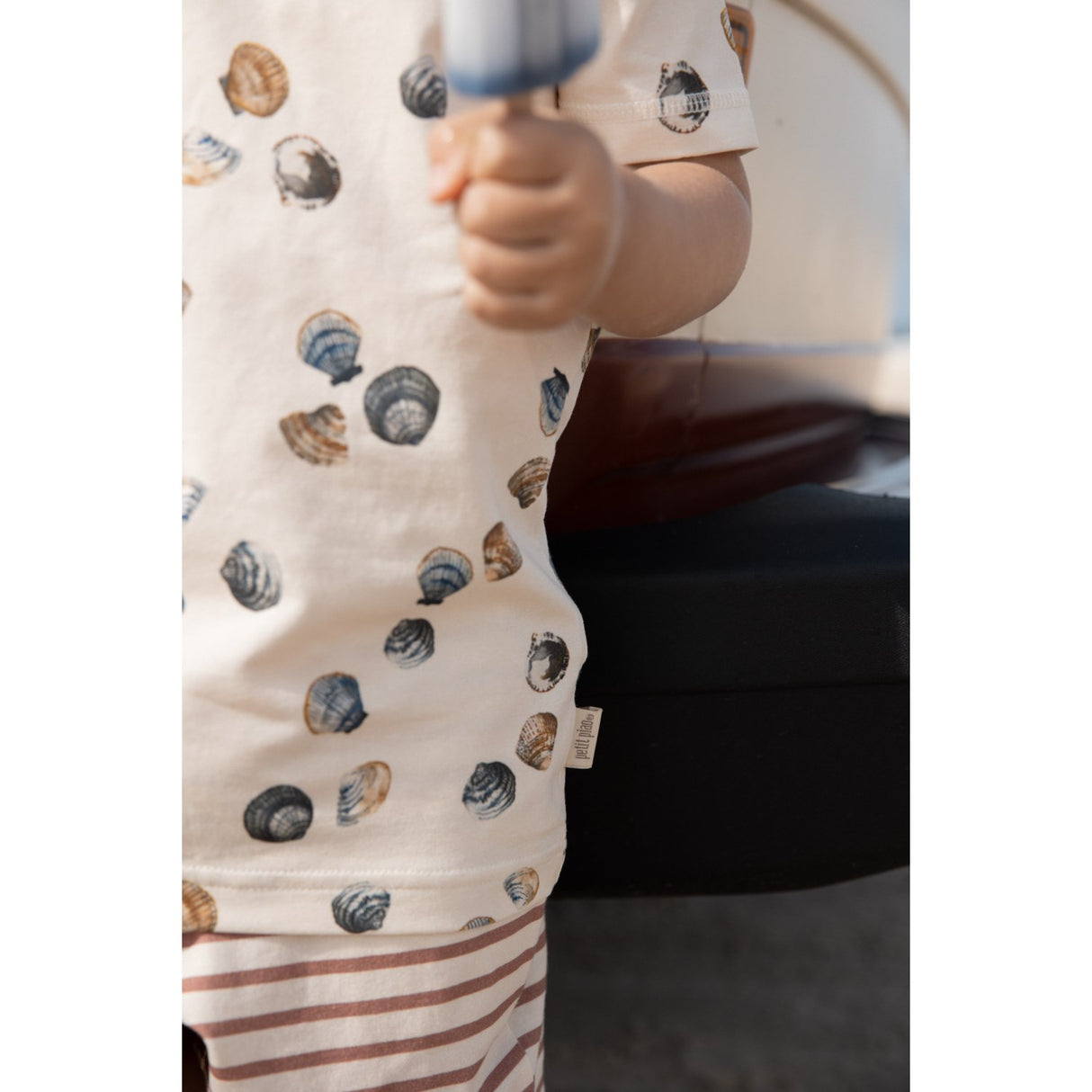 Petit Piao Clam T-Skjorta S/S Baggy Sum Printed