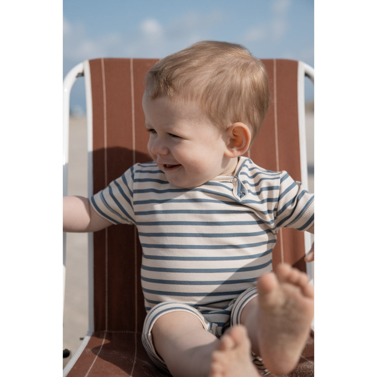 Petit Piao Blue Mirage Sommar Kostym S/S Sum Printed