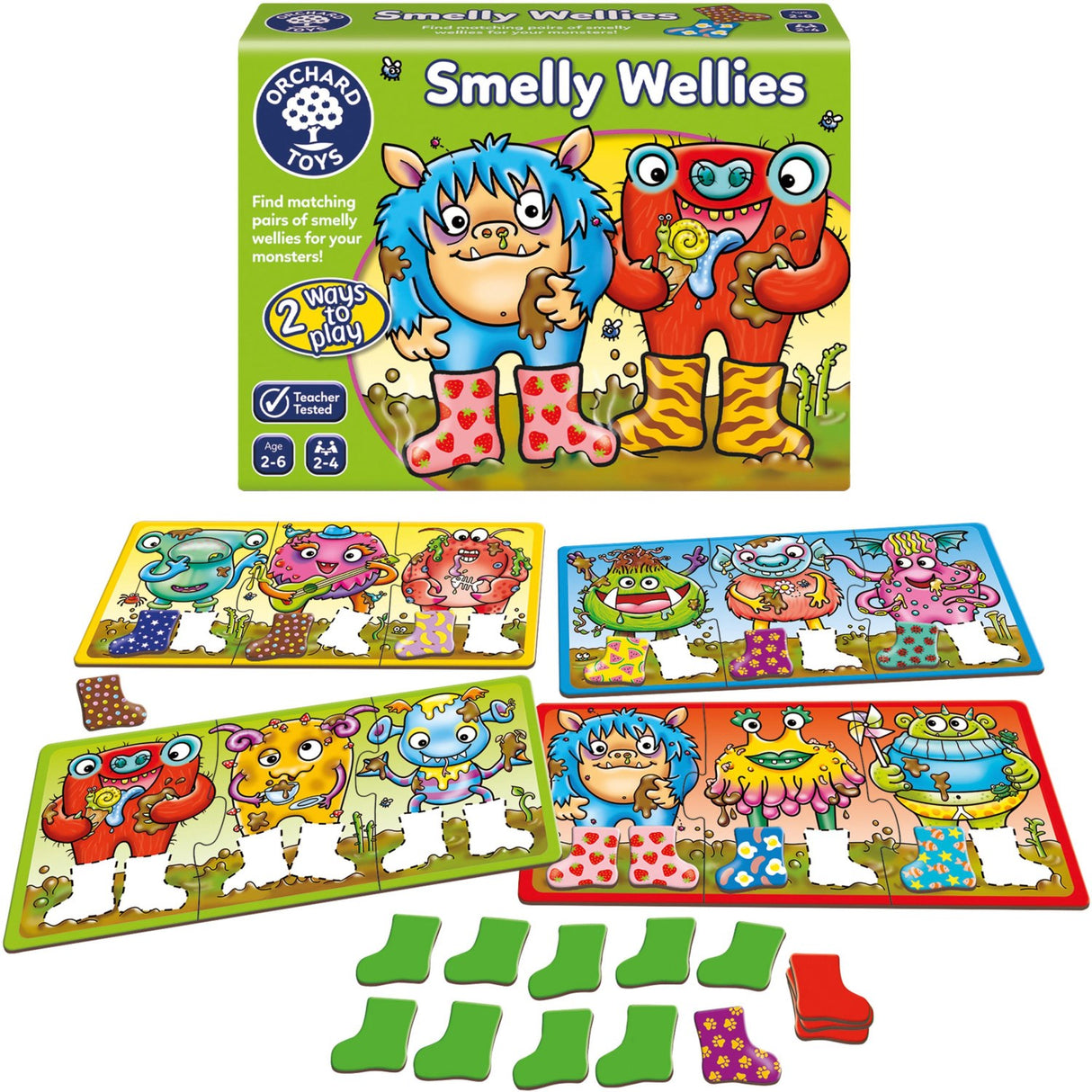 Orchard Toys Smelly Gummistövlar