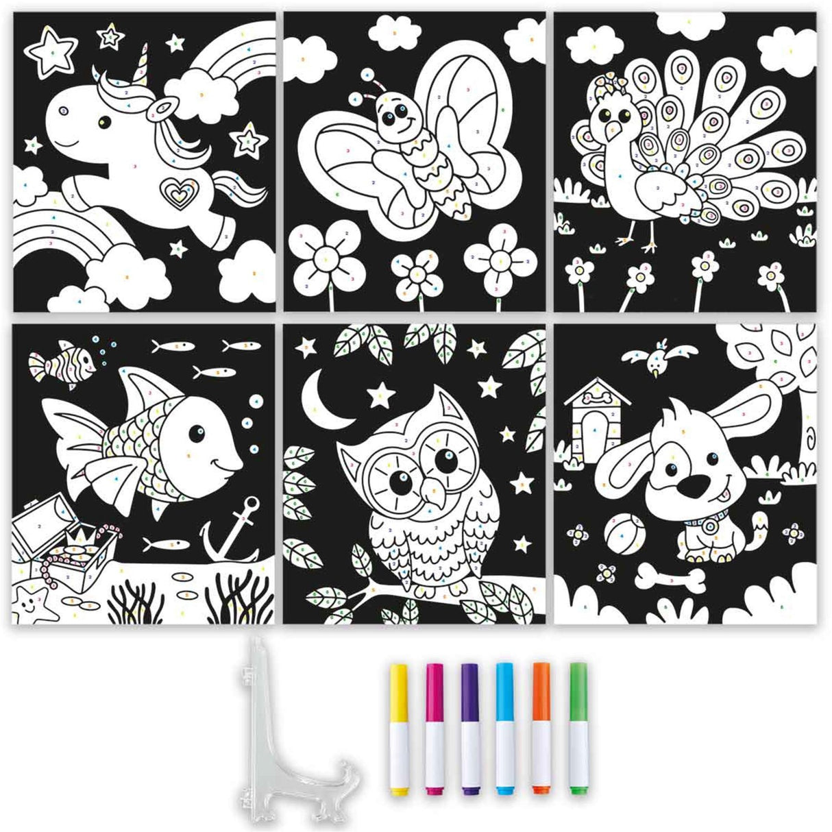 Out Of The Box Colour By Numbers