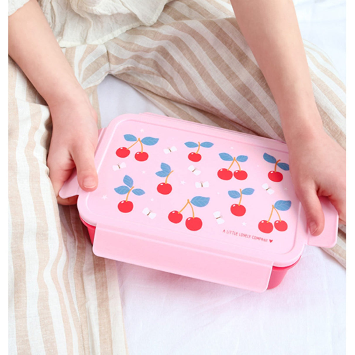 A Little Lovely Company Cherries Bento Matlåda