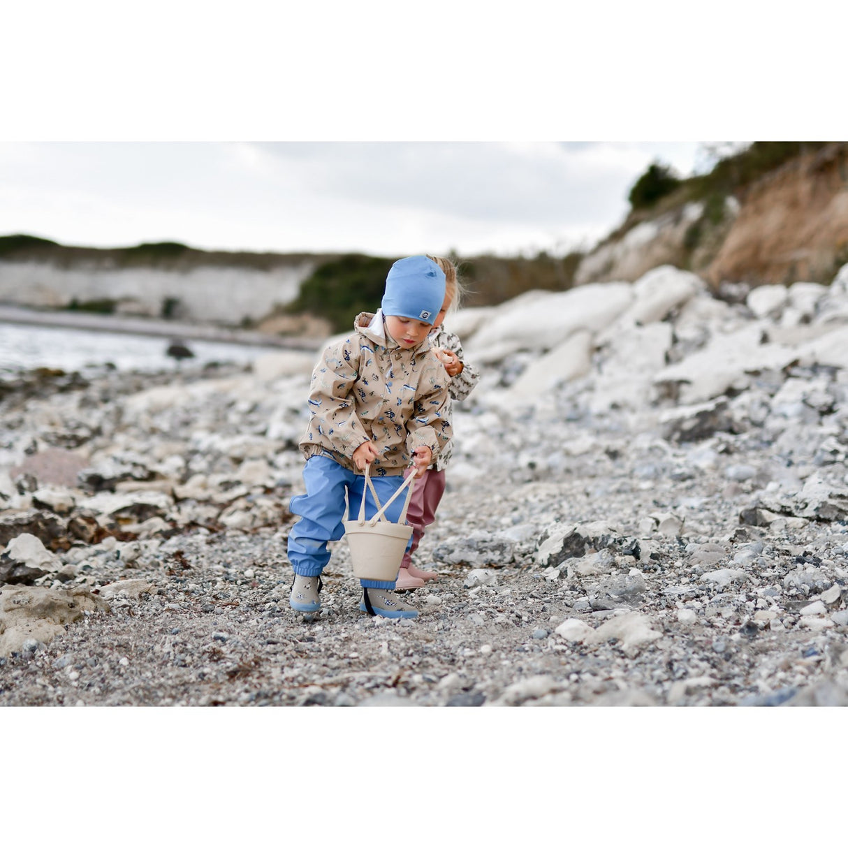 Mikk-Line Faded Denim Magic Gummistövlar