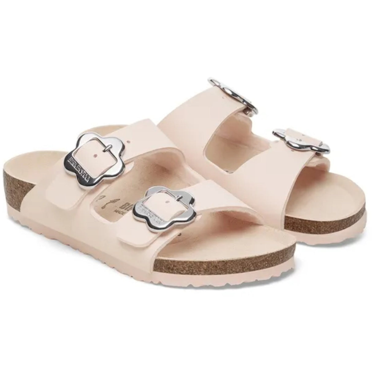 Birkenstock Arizona Kids Flower Buckle BF Ljus Rose